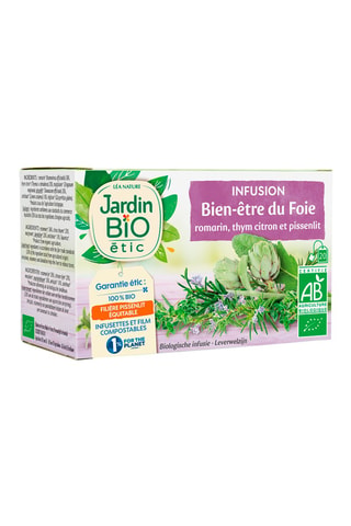 Infusion bio Bien-être du foie 20 sachets