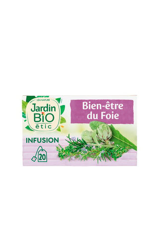 Infusion bio Bien-être du foie 20 sachets