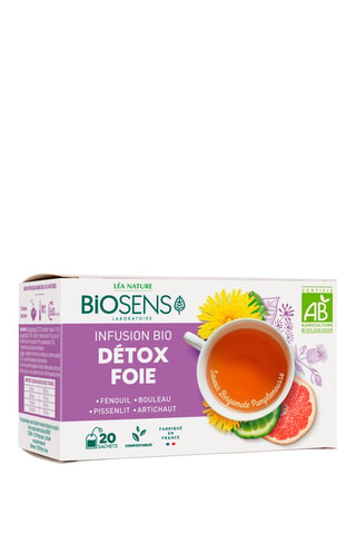 Infusion bio Détox foie Bio - 20 sachets