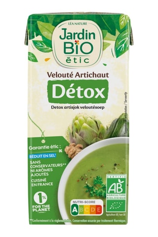 Velouté Artichaut Détox - 33 cl