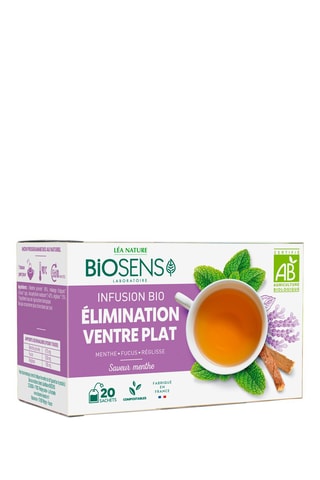 Infusion bio Elimination ventre plat - 20 sachets
