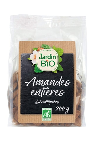 Amandes entières décortiquées - 200 g