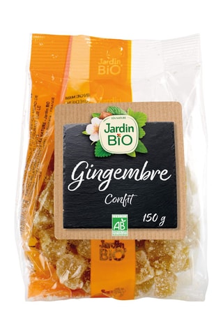 Gingembre confit bio - 150 g