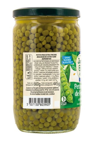 Petits pois - 660 g