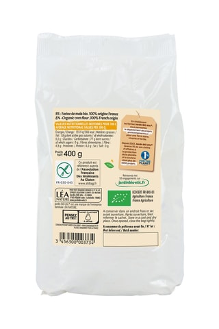 Paquet Farine de Maïs sans gluten - 400 g