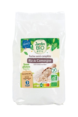 Paquet Farine de Riz semi-complet sans gluten - 400 g