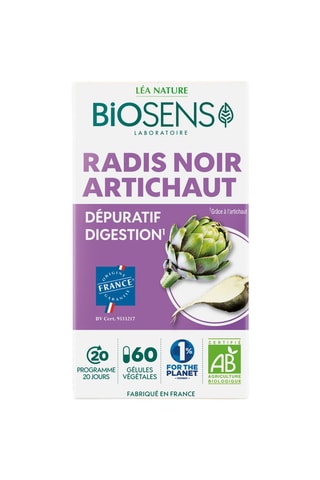 Dépuratif digestion Bio - 60 gélules - Cure de 20 jours