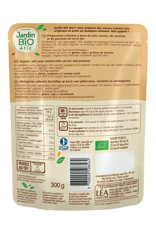 Sachet Pois cassés à la paysanne - 300 g