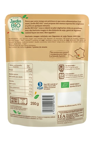 Sachet Chili végétal - 250 g