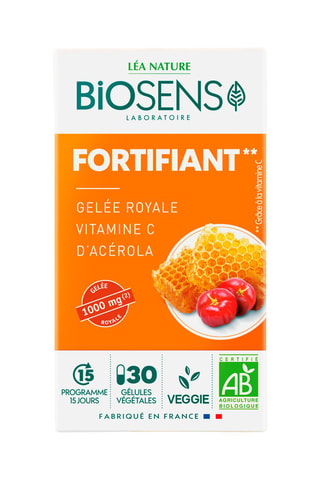 Fortifiant Bio - 30 gélules - Cure de 15 jours