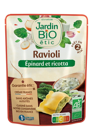Sachet Ravioli Epinard Ricotta - 250 g