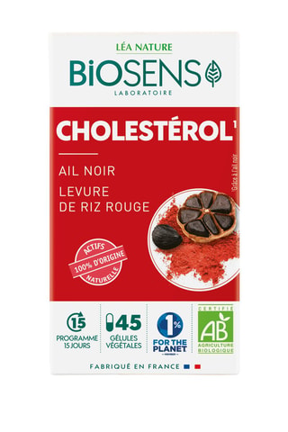 Cholestérol Bio - 45 gélules - Cure de 15 jours