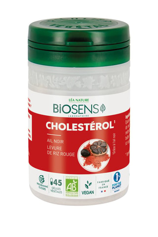 Cholestérol Bio - 45 gélules - Cure de 15 jours