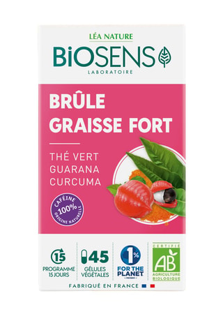45 gélules végétales Brûle graisse fort - 23 g