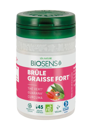 45 gélules végétales Brûle graisse fort - 23 g