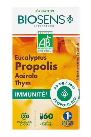 Propolis Immunité - 60 gélules - Cure de 20 jours