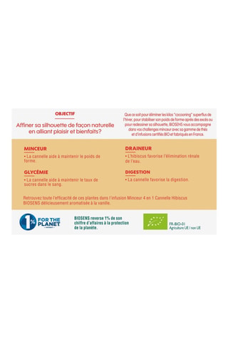 Infusion Minceur 4-en-1 - 20 sachets