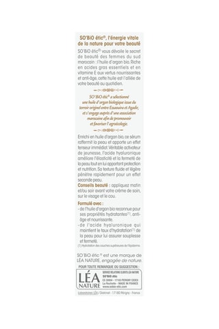 Sérum fermeté anti-âge Précieux Argan Bio - 30 ml