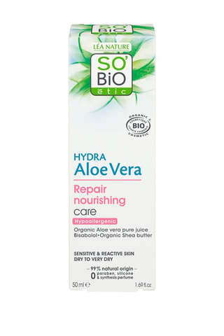 Soins nutritif réparateur Bio - Peaux sensibles et réactives - 50 ml