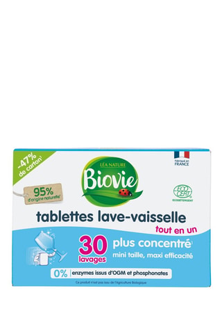 Tablette lave-vaisselle tout en un Biovie - 30 tablettes