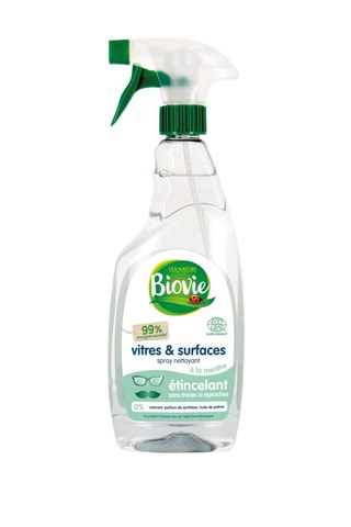 Spray vitres et surfaces à l'huile essentielle de menthe Biovie - 750 ml