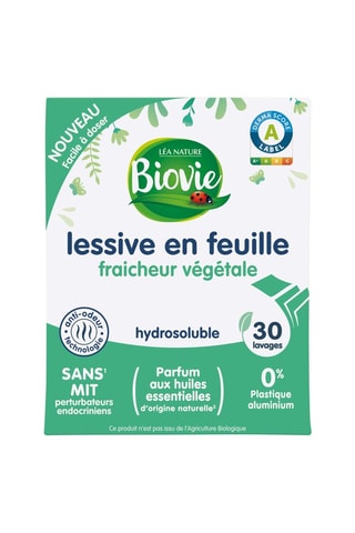 Lessive en feuilles - 30 lavages