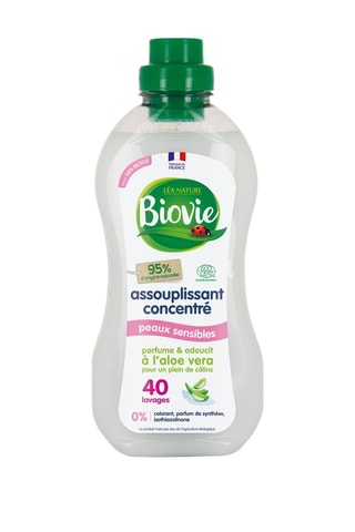 Assouplissant concentré Peaux sensibles - Aloe vera - 40 lavages