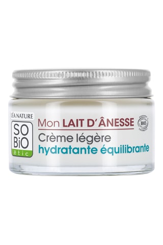 Crème légère hydratante équilibrante Mon Lait d'Anesse - Peaux normales à mixtes - 50 ml