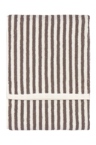 Toalla de mano Hebden - Marrón - 50 x 100 cm