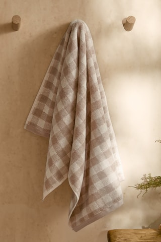 Toalla de mano Barton - Beige - 50 x 100 cm