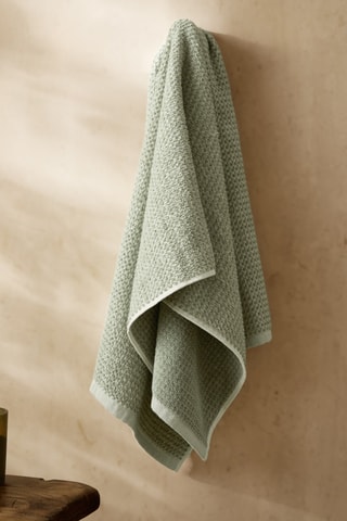 Toalla de mano Hebden - Verde - 50 x 100 cm