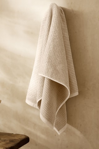 Toalla de mano Hebden - Beige - 50 x 100 cm