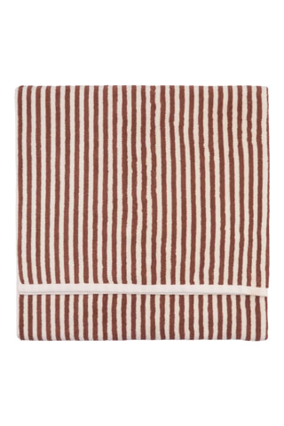 Toalla de ducha Hebden - Marrón - 70 x 130 cm