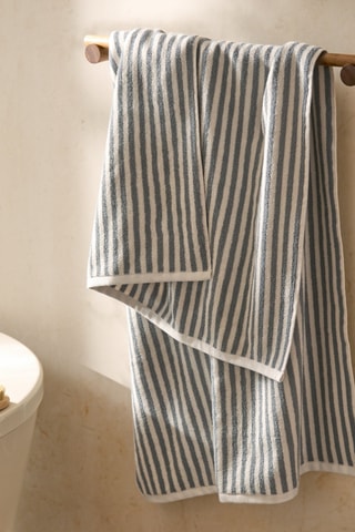 Toalla de ducha Hebden - Gris - 70 x 130 cm