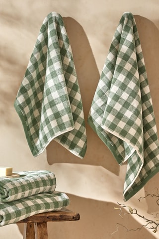 Toalla de ducha Barton - Verde - 70 x 130 cm