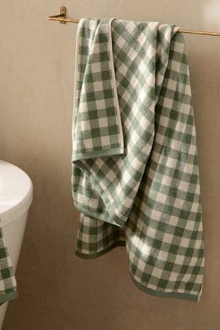 Toalla de ducha Barton - Verde - 70 x 130 cm