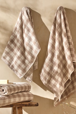 Toalla de ducha Barton - Beige - 70 x 130 cm