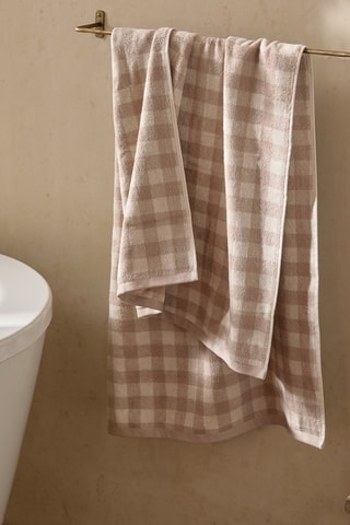 Toalla de ducha Barton - Beige - 70 x 130 cm