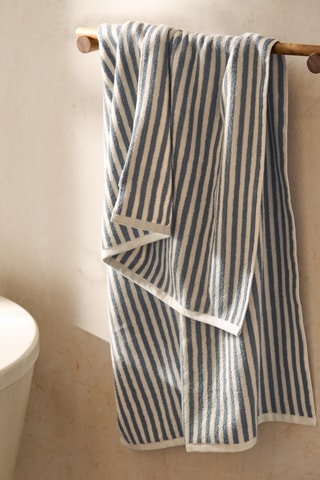 Toalla de ducha Hebden - Azul ­- 70 x 130 cm