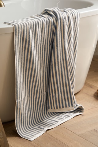 Toalla de baño Hebden - Azul ­- 100 x 150 cm
