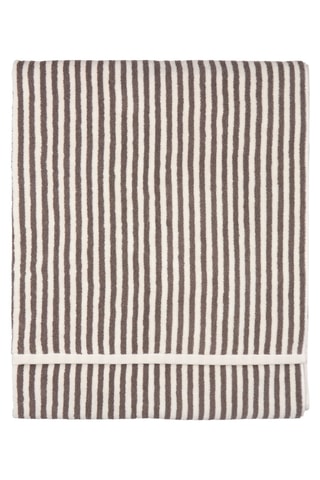 Toalla de baño Hebden - Marrón - 100 x 150 cm