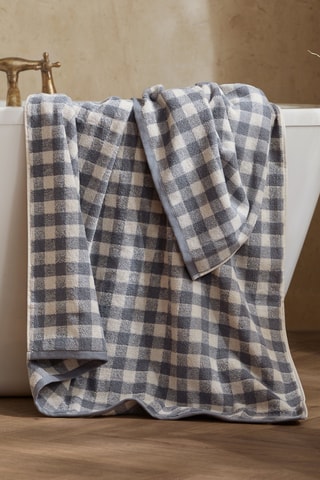 Toalla de baño Barton - Azul ­- 100 x 180 cm