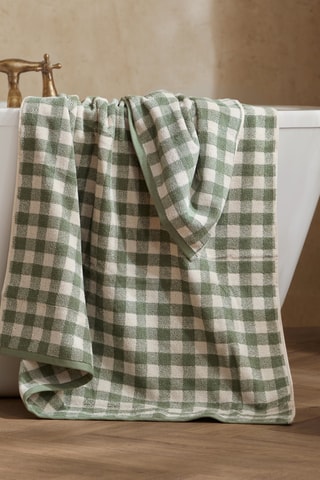 Toalla de baño Barton - Verde - 100 x 180 cm