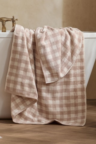 Toalla de baño Barton - Beige - 100 x 180 cm