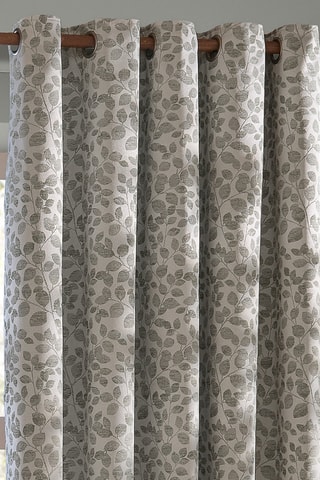 2 cortinas Grace - Gris - 117 x 137 cm