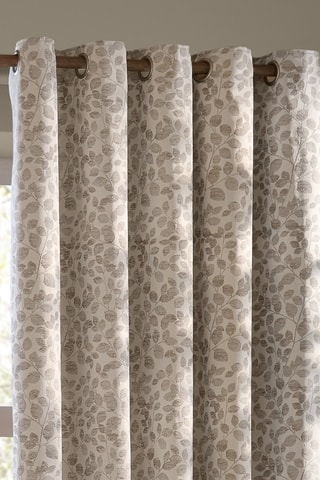 2 cortinas Grace - Beige - 117 x 137 cm