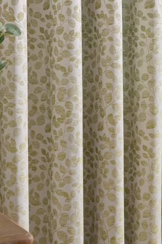 2 cortinas Grace - Verde - 117 x 137 cm