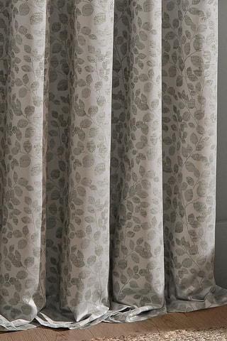 2 cortinas Grace - Gris - 117 x 137 cm