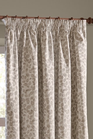 2 cortinas Grace - Beige - 117 x 137 cm