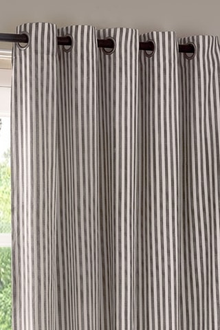 2 cortinas Hebden - Gris - 117 x 137 cm
